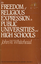 Freedom of Religious Expression in Public Universities and High Schools