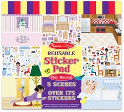Reusable Sticker Pad: Play House!