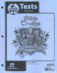 Bible Truths 3 - Test Answer Key (old)