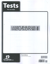 Algebra 1 - Tests
