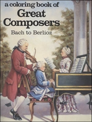 Coloring Book of Great Composers Book 1