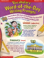 Vocabulary Word-of-the-Day Writing Prompts