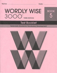 Wordly Wise 3000 Book 5 - Tests (old)