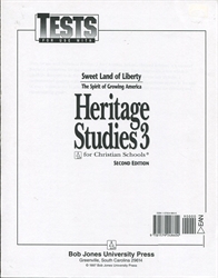 Heritage Studies 3 - Tests (really old)