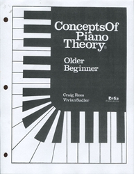 Concepts of Piano Theory - Older Beginner