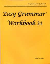 Easy Grammar 34 - Workbook