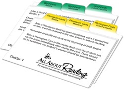 All About Reading - Divider Cards