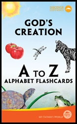 MFW God's Creation from A to Z - Flashcards