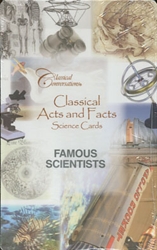 Classical Acts and Facts Science Cards: Famous Scientists (old)