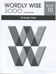 Wordly Wise 3000 Book 10 - Answer Key (old)