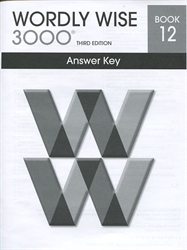 Wordly Wise 3000 Book 12 - Answer Key (old)