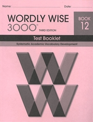 Wordly Wise 3000 Book 12 - Tests (old)