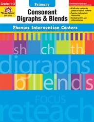 Primary Phonics Intervention Centers: Consonant Digraphs & Blends