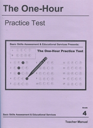 One Hour Practice Test 4 - Teacher Book