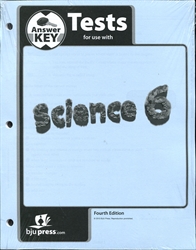 Science 6 - Tests Answer Key