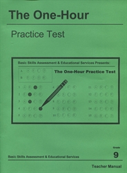 One Hour Practice Test 9 - Teacher Book