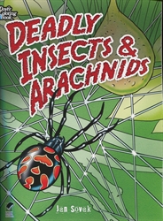 Deadly Insects and Arachnids - Coloring Book