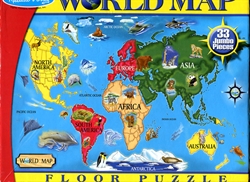 World Map - Floor Puzzle