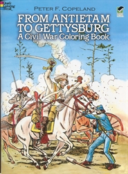 From Antietam to Gettysburg - Coloring Book