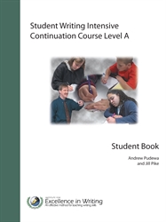 Student Writing Intensive Level A - Continuation Course Student Handouts