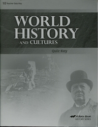 World History and Cultures - Quiz Key