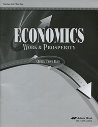 Economics: Work and Prosperity - Test/Quiz Key