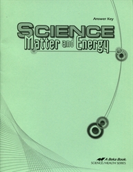 Science: Matter and Energy - Answer Key (old)