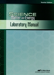 Science: Matter and Energy - Lab Manual Teacher Edition (old)