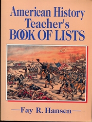 American History Teacher's Book of Lists