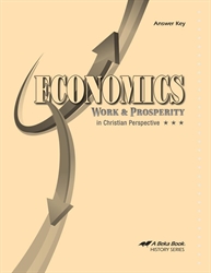 Economics: Work and Prosperity - Answer Key