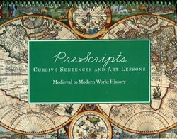 Prescripts Cursive Sentences and Art Lessons: Medieval to Modern World History