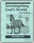 Investigating God's World - CLP Answer Key (old)