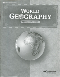 World Geography - Test/Quiz Book