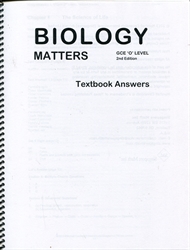 Biology Matters - Answer Key