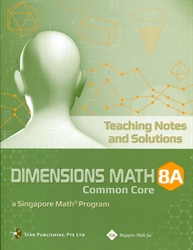 Dimensions Math 8A - Teaching Notes and Solutions