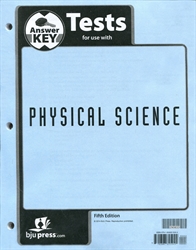Physical Science - Tests Answer Key (old)