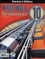 Writing & Grammar 10 - Teacher Edition
