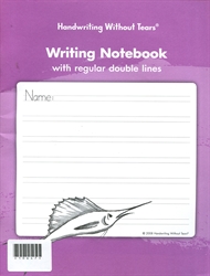 Writing Notebook with Regular Double Lines