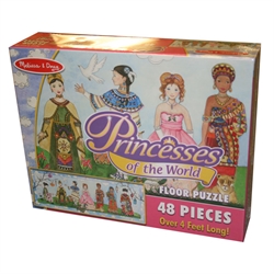 Princesses of the World Floor Puzzle