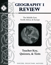 Memoria Press Geography I - Review Teacher's Key