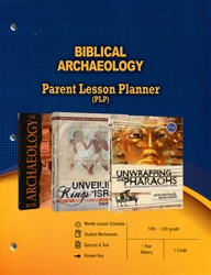 PLP: Biblical Archaeology - Parent Lesson Planner (old)