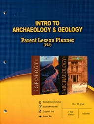PLP: Intro to Archaeology & Geology - Parent Lesson Planner