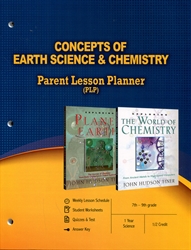 PLP: Concepts of Earth Science & Chemistry - Parent Lesson Planner