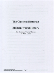 Classical Historian Modern World History - 32-Week Guide