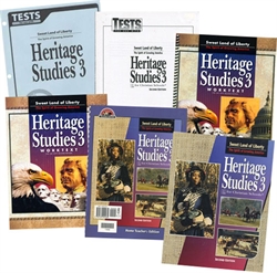 BJU Heritage Studies 3 - Home School Kit (old)
