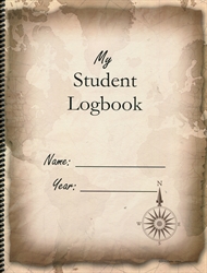 My Student Logbook - Vintage Map