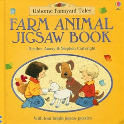 Farm Animal Jigsaw Book