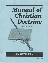 Manual of Christian Doctrine - Answer Key