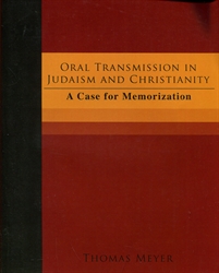 Oral Transmission in Judaism and Christianity