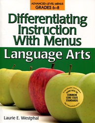 Differentiating Instruction with Menus: Language Arts